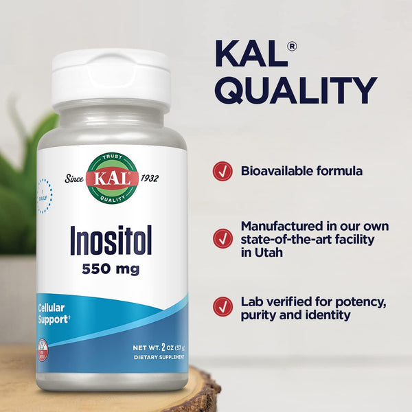 Inositol  2oz 550mg powder by Kal