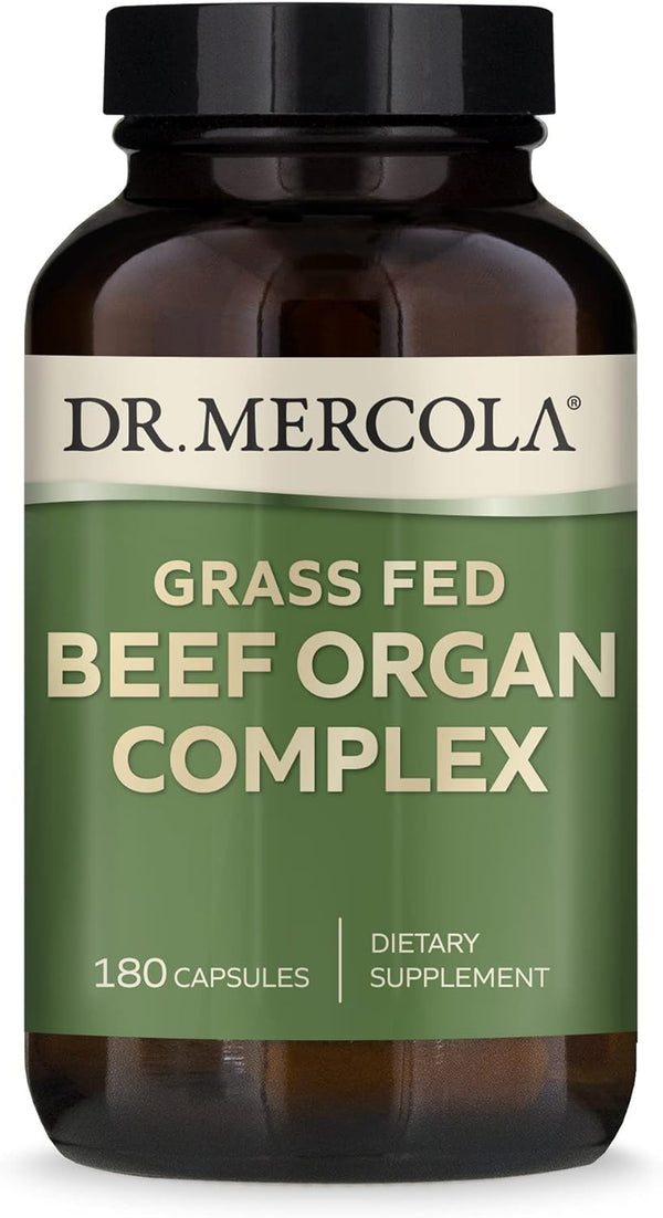 Grass Fed Beef Organ Complex 180 Capsules by Dr. Mercola by Dr. Mercola