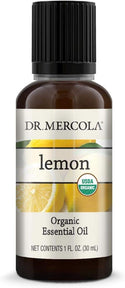 Organic Lemon Essential Oil - Food Grade 1 oz. by Dr. Mercola