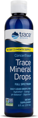 Concentrace Trace Mineral Drops 8 ounces - Trace Minerals Research