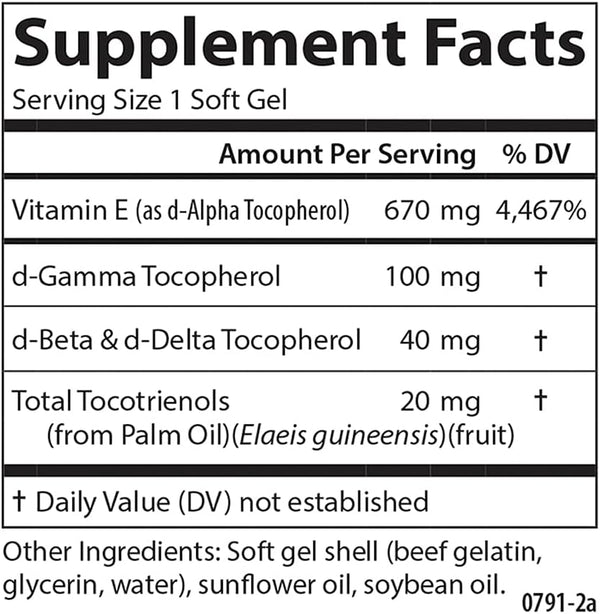 E-Gems® Elite 1000IU - Carlson Labs