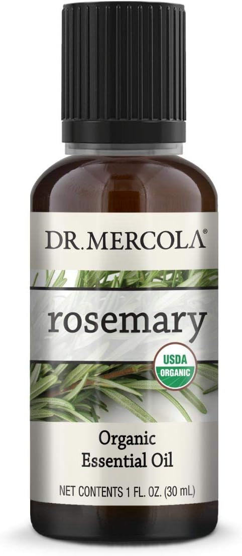 Organic Rosemary Essential Oil - Food Grade 1 oz. by Dr. Mercola