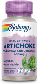 Artichoke 5% Caffeoyl Acid Derivatives 60ct 600mg veg cap