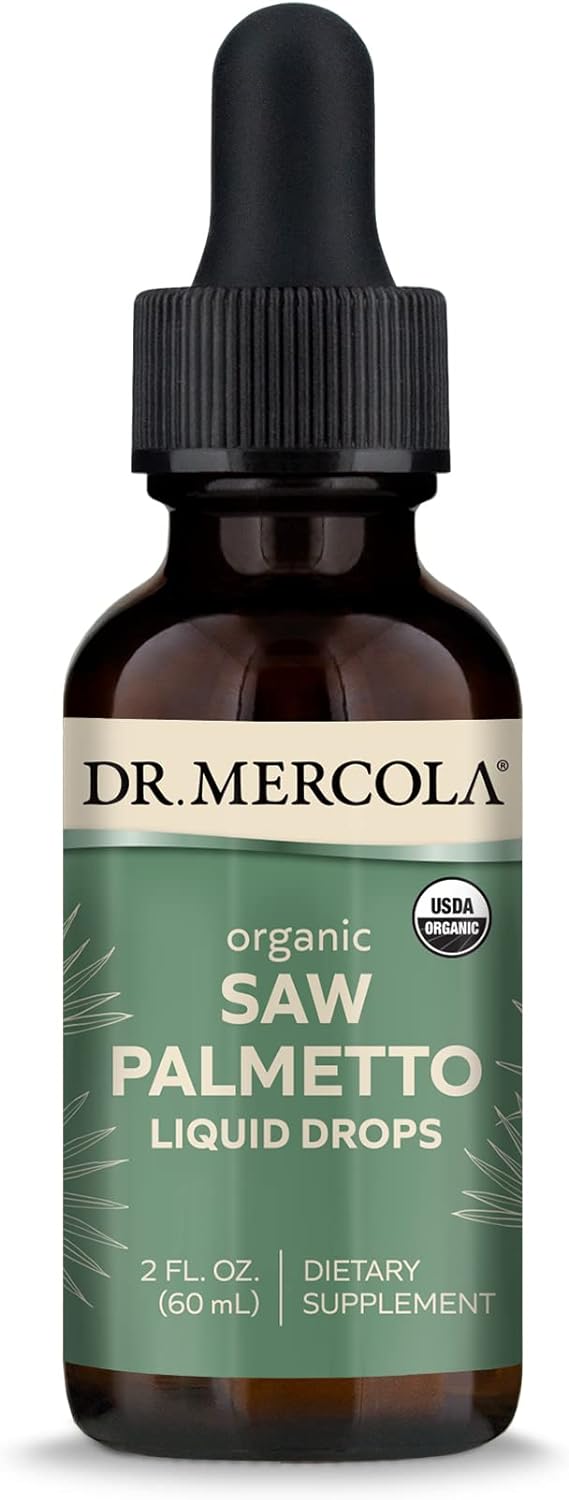 Organic Saw Palmetto Liquid Drops 2 fl.oz. by Dr. Mercola by Dr. Mercola