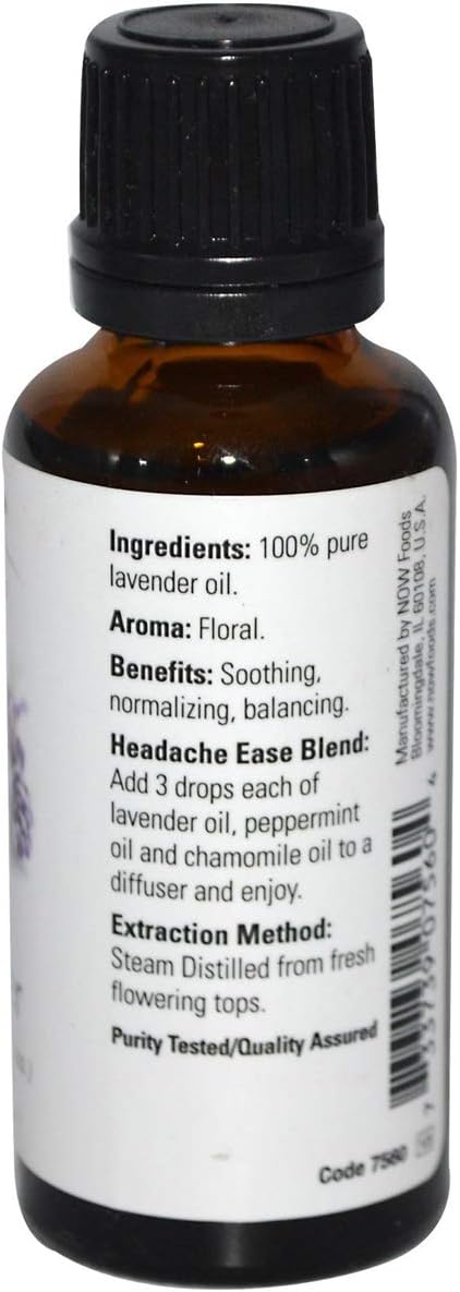 Lavender Oil - 1 FL OZ (NOW Personal Care)