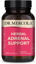 Herbal Adrenal Support 30 Day 60 Caps by Dr. Mercola