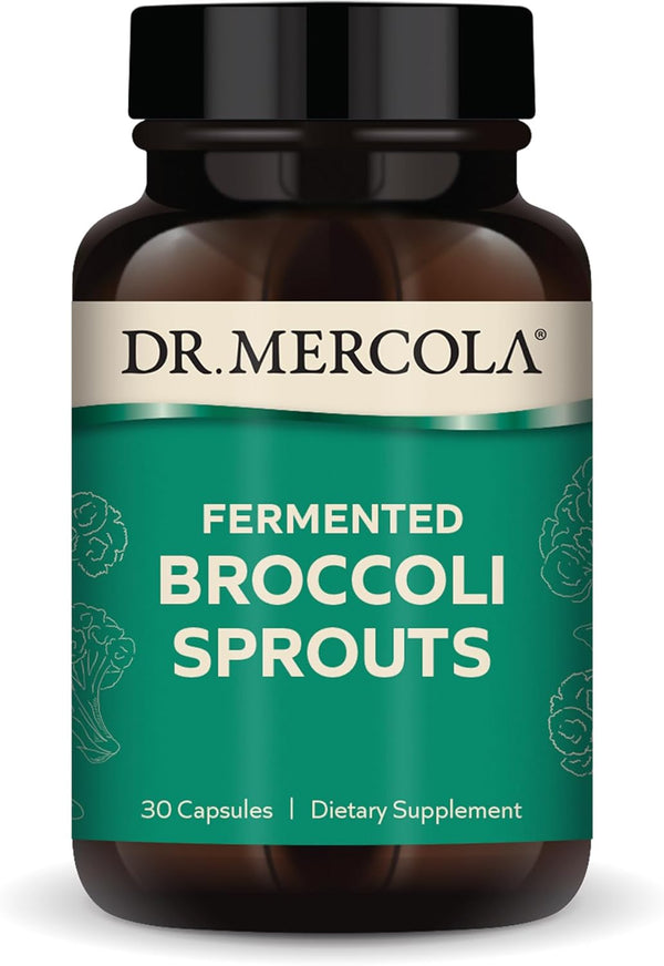 Fermented Broccoli Sprouts - 30 Capsules (Dr.Mercola)