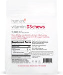 Vitamin D3 Chew Mixed Berry 30 Chews (HumanN)