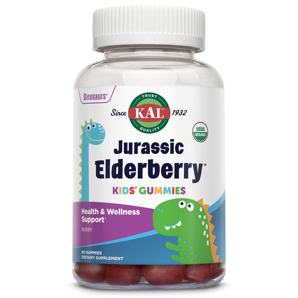 Jurassic Elderberry Gummy  60ct  gummy Berry by Kal