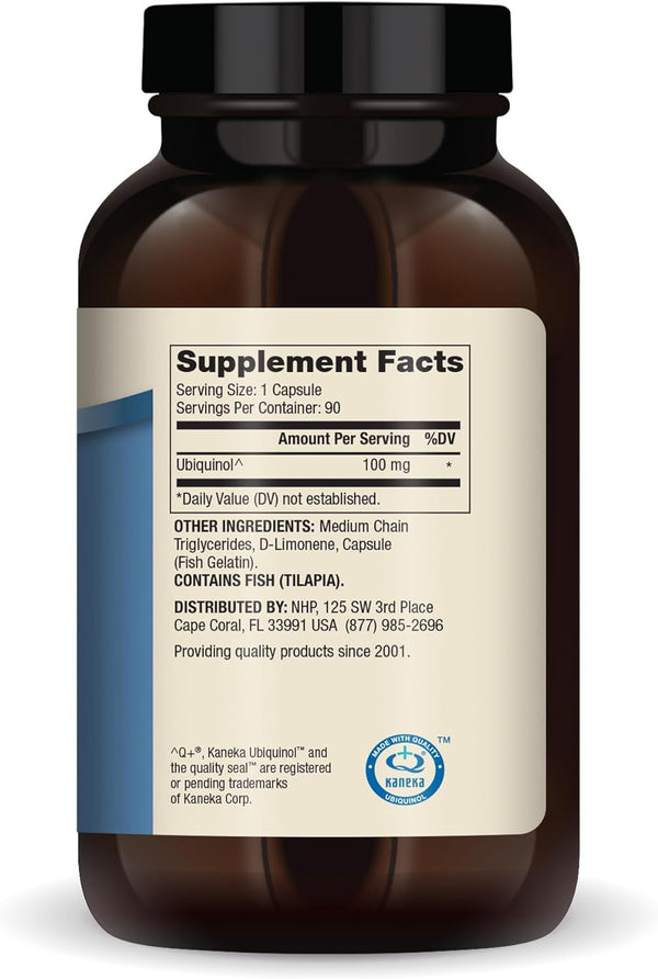 Ubiquinol - 90 Capsules (Dr. Mercola Premium Products)