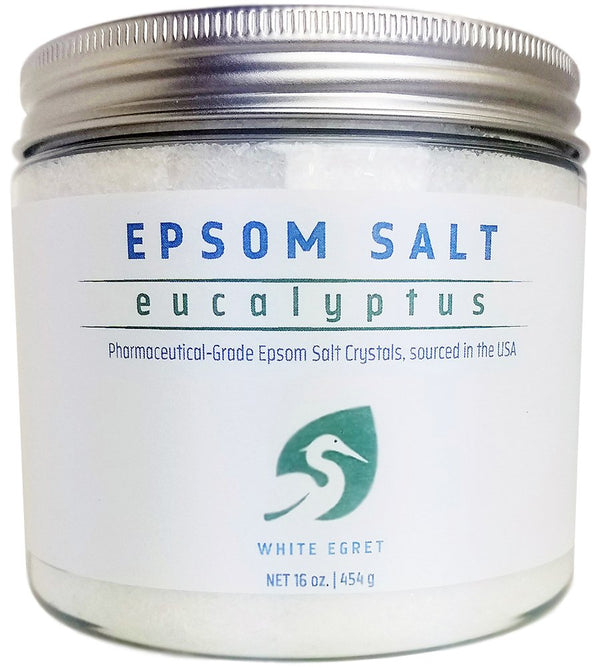 Epsom Salt Eucalyptus - 16 OZ (White Egret)