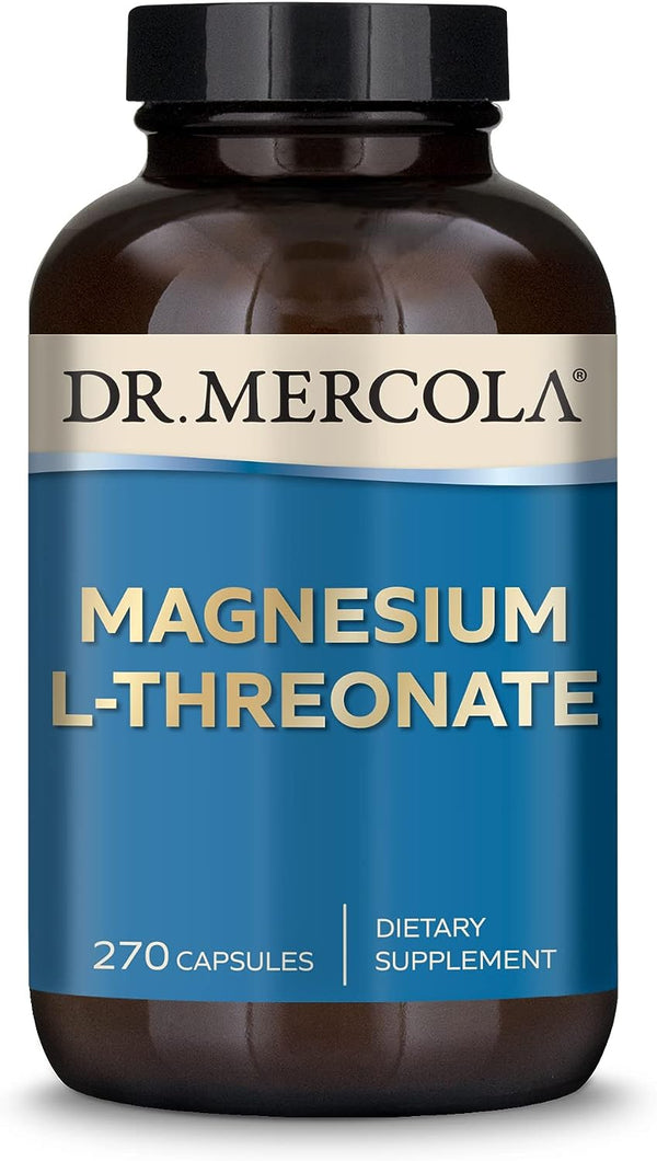 Magnesium L-Threonate 90 day 270 Caps by Dr. Mercola by Dr. Mercola