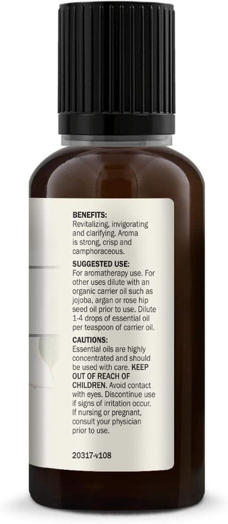 Organic Eucalyptus Essential Oil - Food Grade 1 oz. by Dr. Mercola