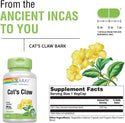 Cat's Claw Bark  100ct 500mg veg cap