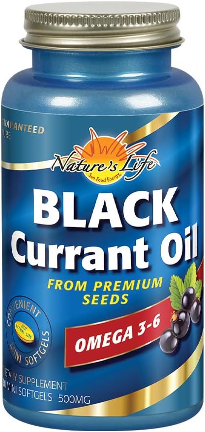 Black Currant Seed Oil 90ct 600mg by Solaray