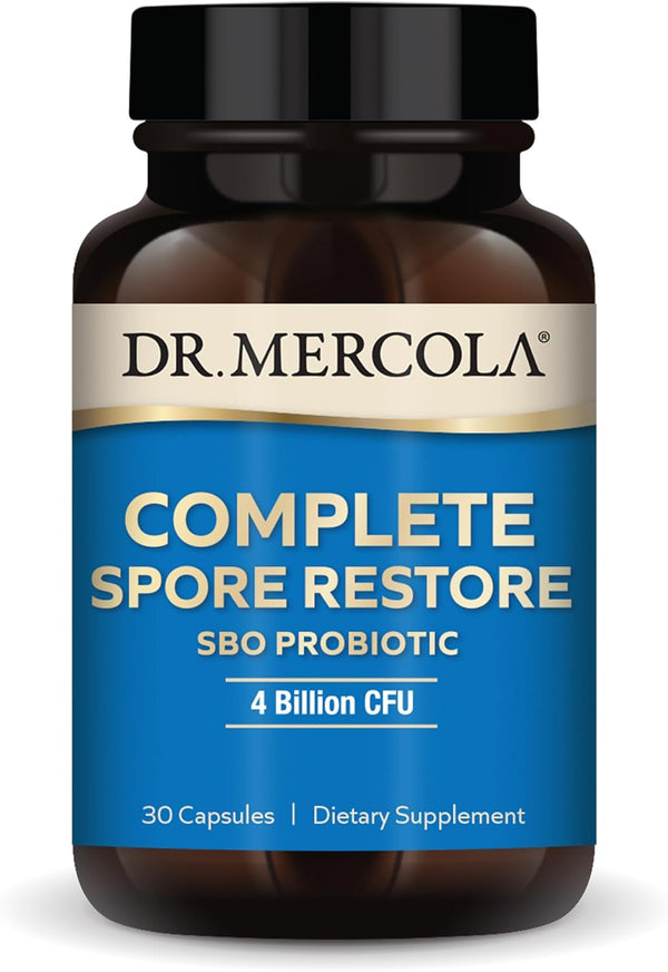 Complete Spore Restore - 30 Capsules (Dr. Mercola Premium Products)