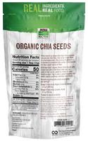 Black Chia Seeds Organic 12 oz by Now Foods - black chia seeds org 12 oz by Now Foods