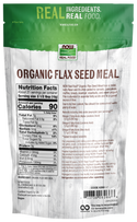 Flax Seed Meal Organic 12 oz by Now Foods