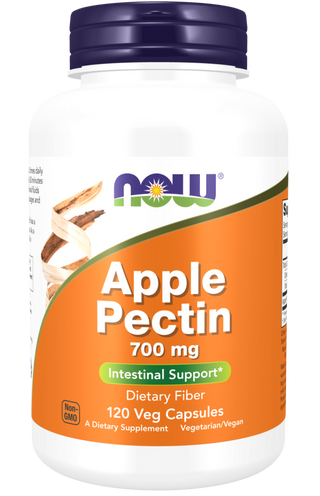 Apple Pectin 700mg - 120 Veg Capsules (Now Foods)