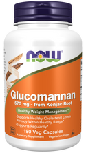 Glucomannan 575mg Capsules - 180 Capsules (NOW Foods)