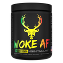 WOKE AF High- Stimulant Pre-Workout - 13.3 OZ - Sour Gummy (Bucked Up)