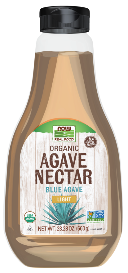 Organic Agave Nectar Light - 23.28 FL OZ (Now Foods)