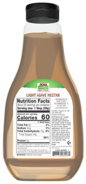 Organic Agave Nectar Light - 23.28 FL OZ (Now Foods)