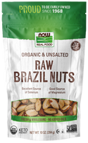 Organic Brazil Nuts, Raw 10 oz. by Now Foods