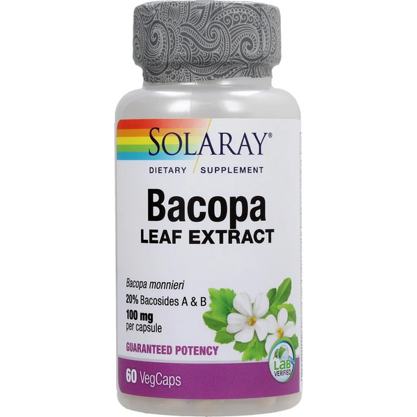 Bacopa Extract  60ct 100mg veg cap