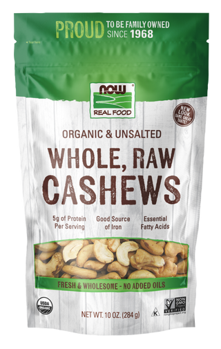 Cashews Raw 10 oz by Now Foods