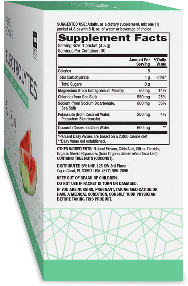 Pure Power Electrolytes 30 Packets by Dr. Mercola