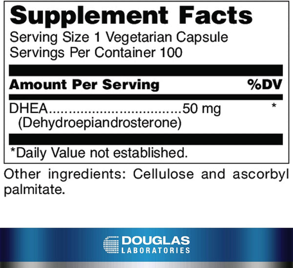 DHEA (Micronized) 50mg - Douglas Labs