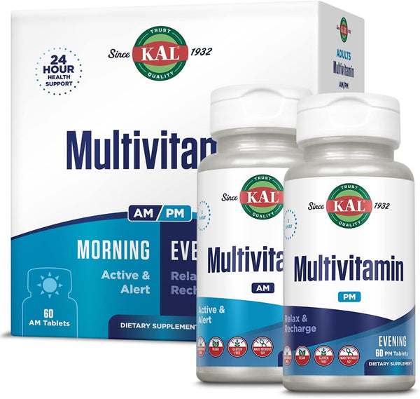 Mutlivitamin AM/PM  120ct  tablet by Kal