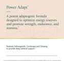 Power Adapt® - 60 Capsules - Natura Health Products