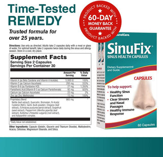 SinuFix  60ct  gelcap by NaturalCare