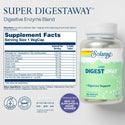 Super Digestaway & Probiotics  1000x  veg cap by Solaray