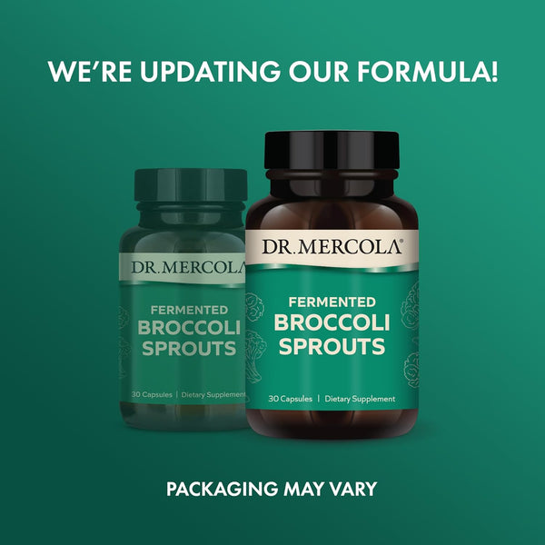 Fermented Broccoli Sprouts - 30 Capsules (Dr. Mercola Premium Products)