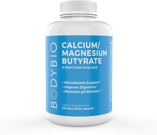 Calcium/Magnesium Butyrate 250 caps - Body Bio