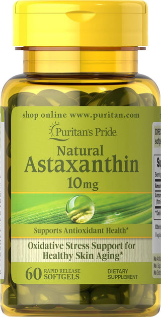 Astaxanthin from Microalgae 60ct 4mg