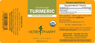 Turmeric - 4 FL OZ  (Herb Pharm)