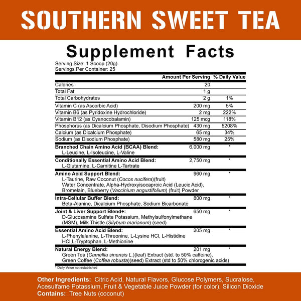 All Day You May Caffeinated - 16.08 OZ - Southern Sweet Tea ( 5% Nutrition)