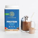 Plant-Based Vegan Protein Powder - 26.4 OZ Mocha (Sunwarrior)