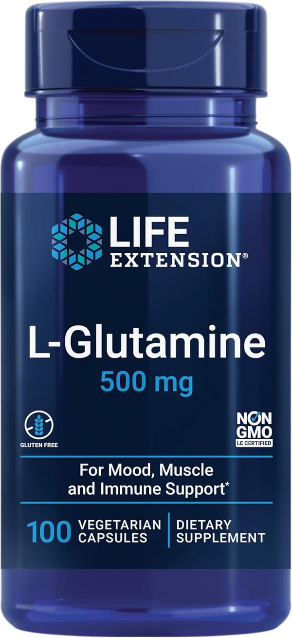 L-Glutamine 500mg - Life Extension