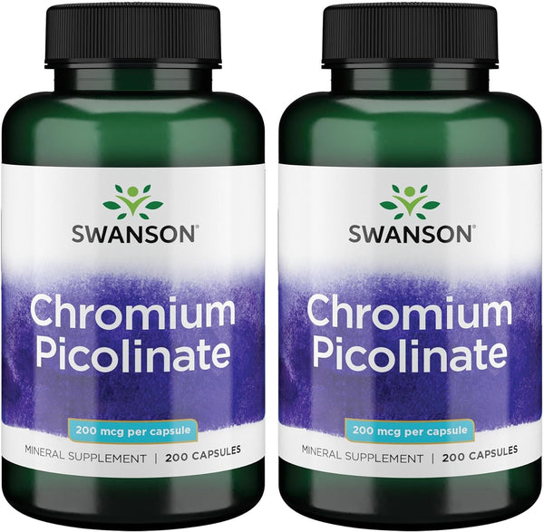 Chromium Picolinate 200ct 200mcg by Solaray