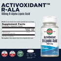 R-Lipoic Acid ActivOxidant-CP  12x  veg cap by Kal