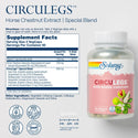 Circulegs Horse Chesnut Specia 60ct 200mg gelcap by Solaray