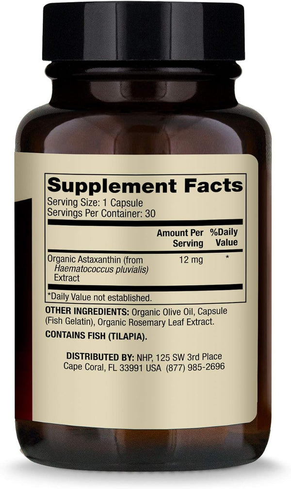 Astaxanthin 12mg 30 Caps by Dr. Mercola