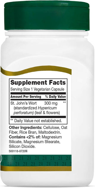 St. John's Wort 60ct 233mg veg cap by Solaray