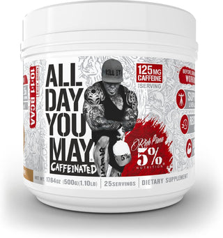 All Day You May Caffeined - 17.64 OZ Vanilla Iced Coffee (5% Nutrition)