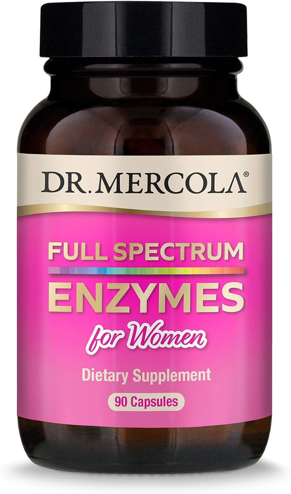 Enzyme: Full Spectrum for Women 90 Caps by Dr. Mercola